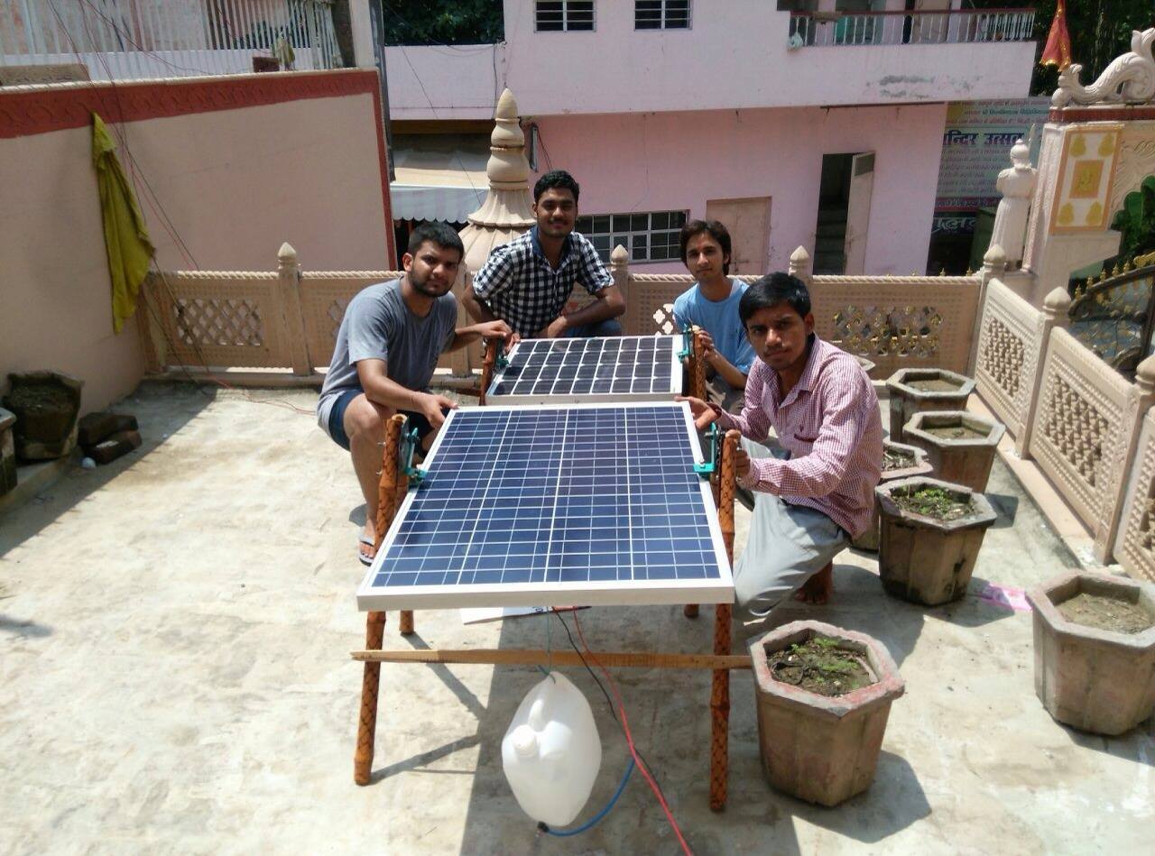 A SunSaluter project to light up rural schools in Uttar Pradesh. Source: The SunSaluter